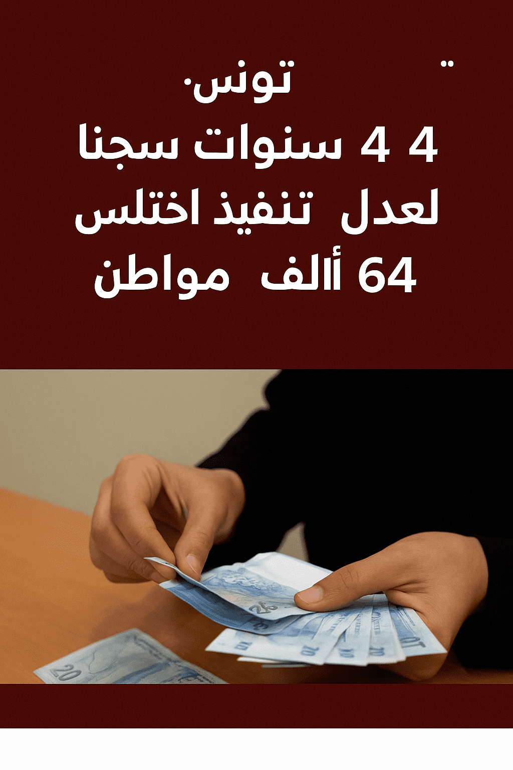 4 سنوات سجن لعدل تنفيذ استولى على 64 ألف دينار من مواطن