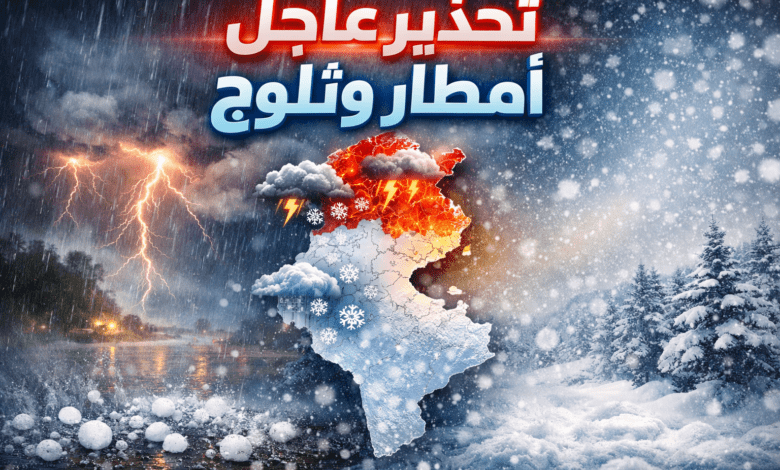 تحذير عاجل: أمطار غزيرة وبرد وثلوج تضرب هذه المناطق الليلة