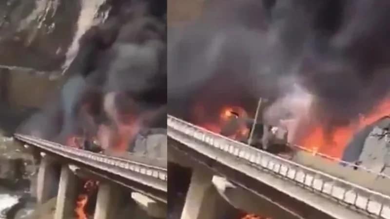 المدينة المنورة: مقتل عشرات المعتمرين في حادث اصطدام حافلة بصهريج نفط